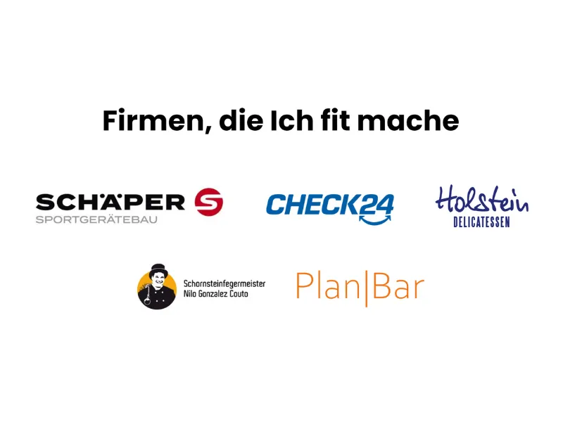 Joker Systems: Logos von Firmen, die fit gemacht werden
