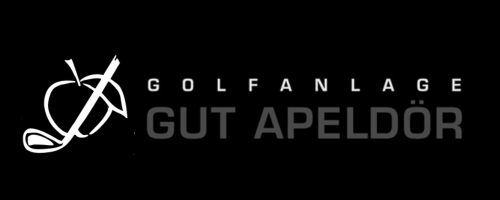 Webdesign-Logo der Golfanlage Gut Apeldor in Münster, minimalistisch gestaltet