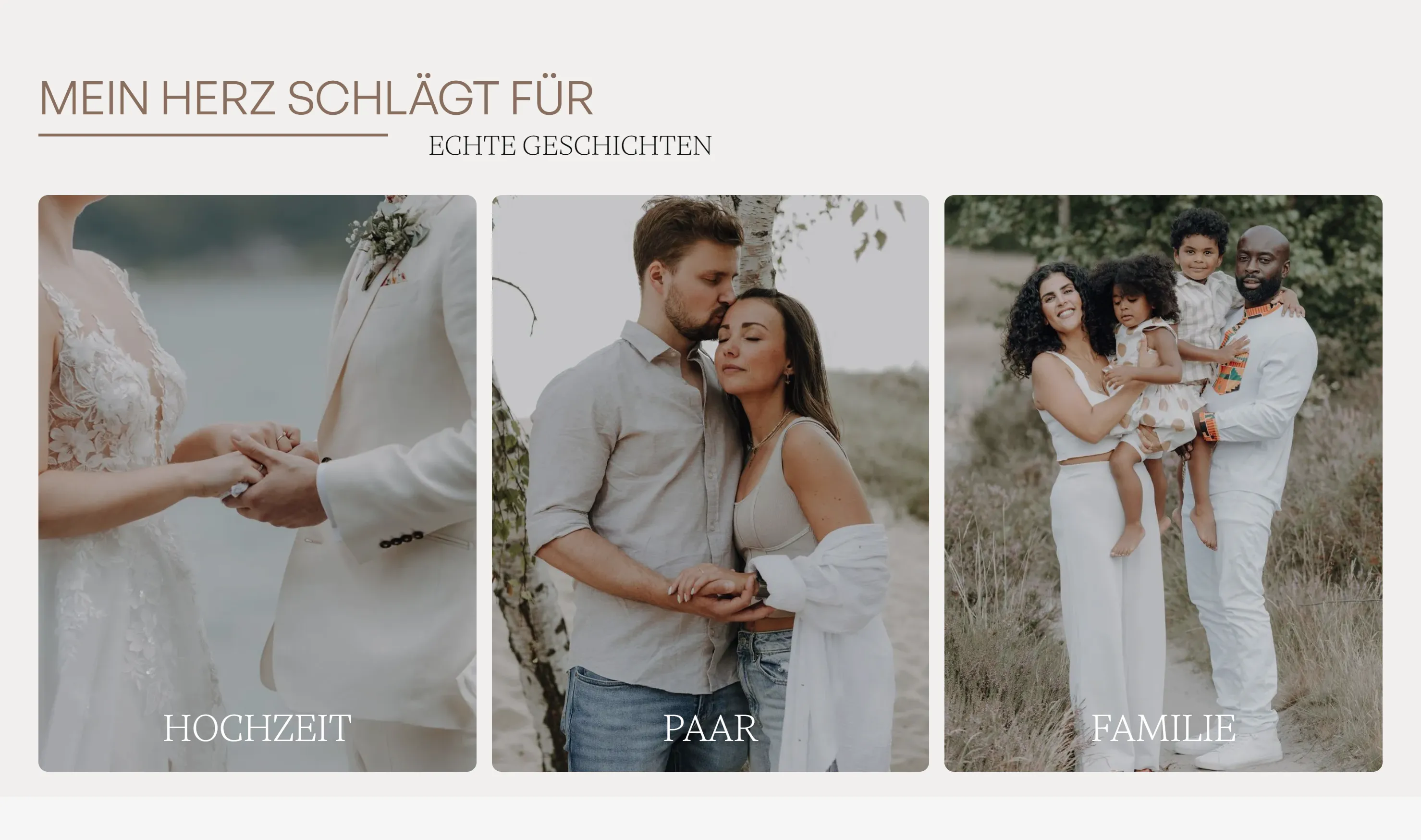 Joker Systems: Emotionale Hochzeits- und Familienfotos in zarten Farbtönen