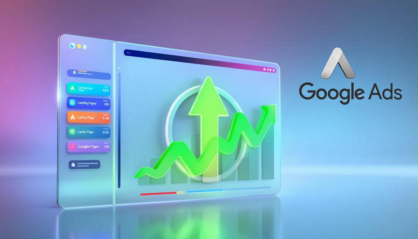 Optimierung von Landingpages für Google Ads, um die Conversion zu steigern.